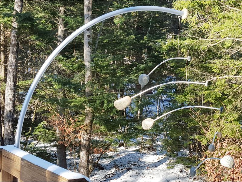 Ebb and Flow Outdoor Kinetic Sculpture